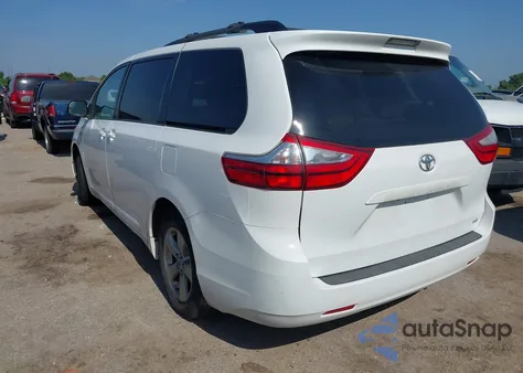 2017 Toyota Sienna Le 8 Passenger from USA, damaged, VIN 5TDKZ3DC5HS802511